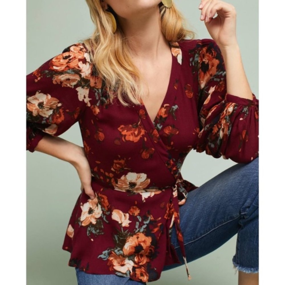 Anthropologie HD in Paris Floral Top